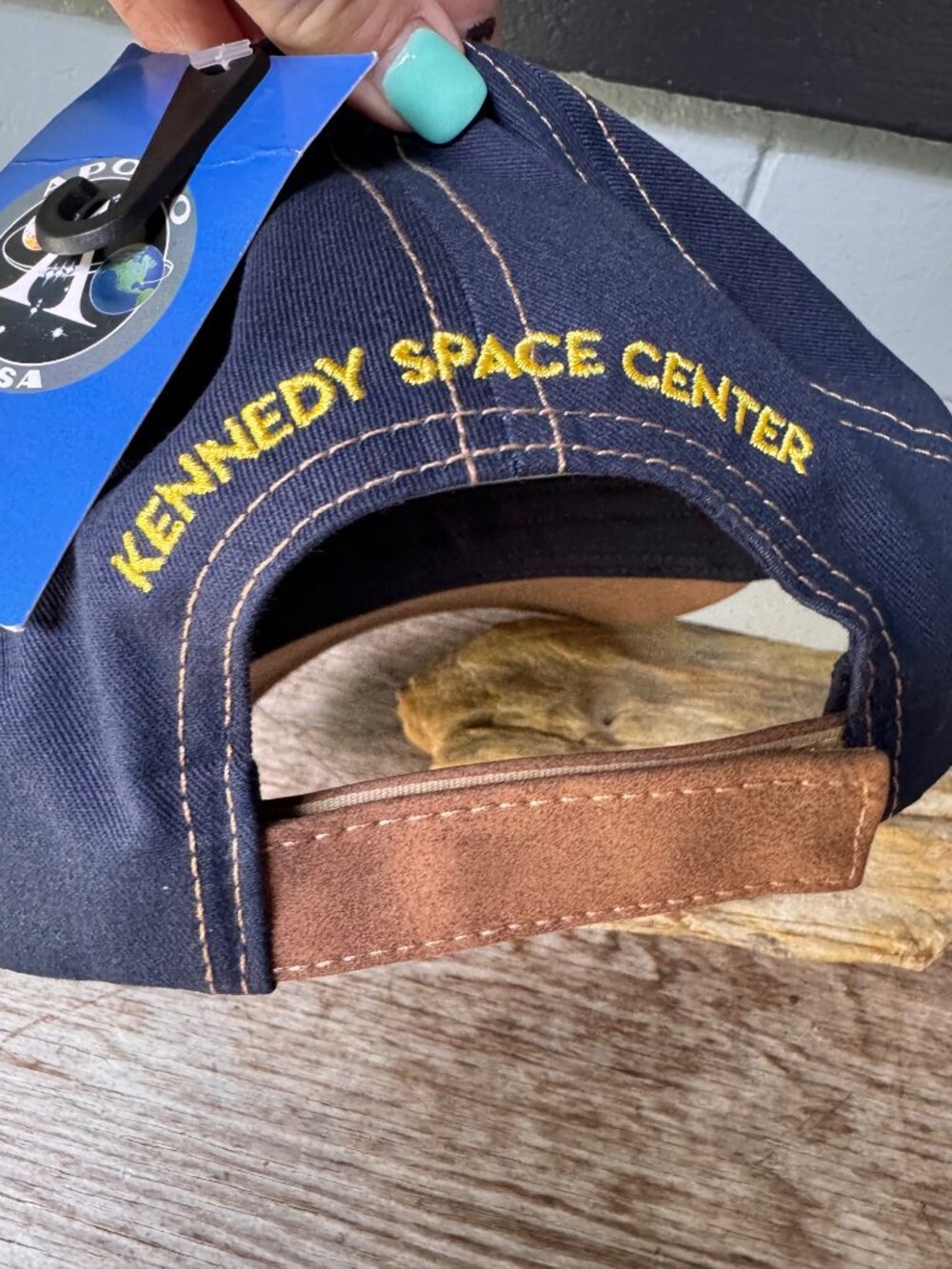 Kennedy Space Center Apollo 11 Hat NASA Moon Landing Astronaut Cap NWT - Picture 3 of 8